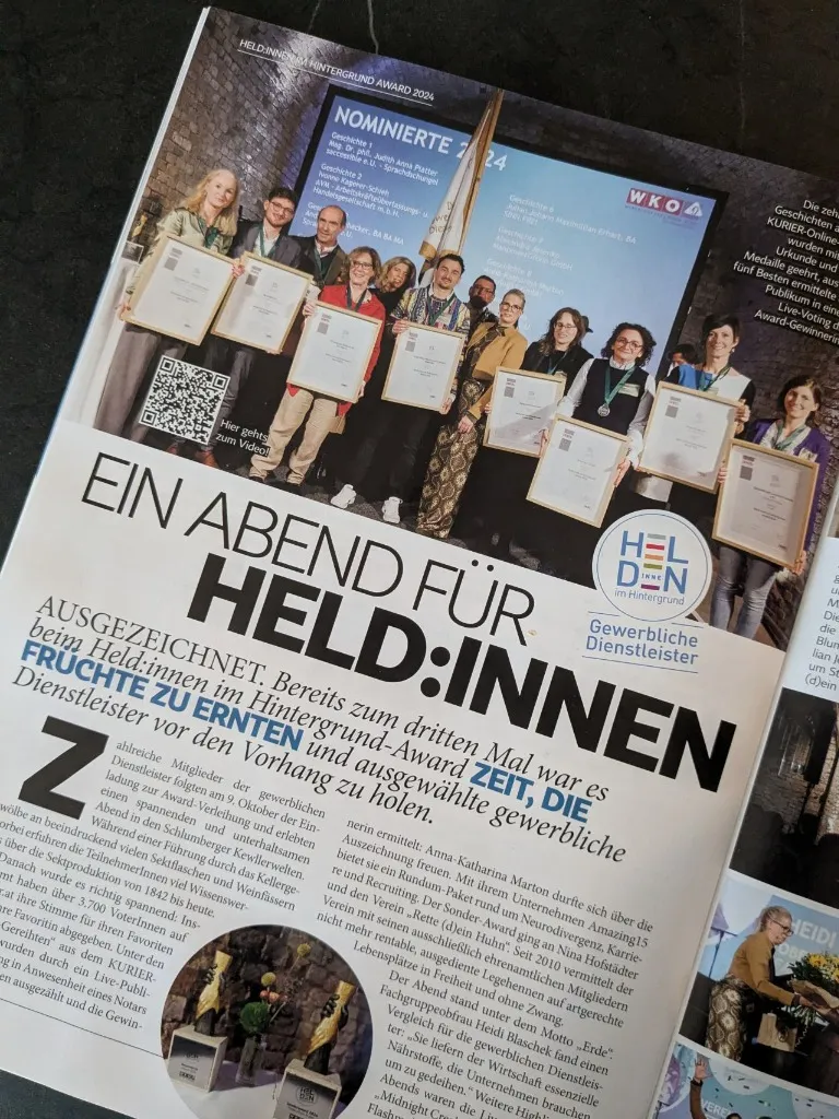Artikel in der Trust - Magazin der gewerblichen Dienstleister